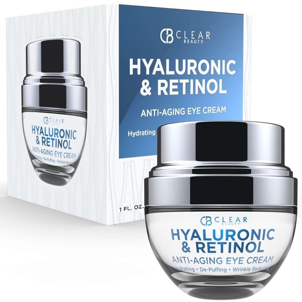 Hyaluronic Acid & Retinol Eye Cream Hydrating Anti-Aging Cream
1.01 oz 
NWT